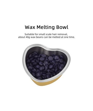 Buy Auklopvzz Gold Wax Melting Bowl - High-Temperature Aluminum Foil Shells for Hair Removal | 10 Pcs - International Shipping Available - Buy Online on GoSupps.com