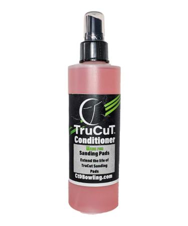 TruCut Conditioner | 8 oz Bottle | Spray for Bowling Ball Sanding Pads | Conditioner Made for Use Sanding Pads | Resurface Bowling Ball | Bowling Ball Restoration | Bowling Supplies