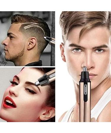 Nose Hair Trimmer - Professional Painless Ear & Nose Trimmer for Men & Women | Waterproof Dual Edge Blades | Easy to Use Unisex - Buy Online on GoSupps.com