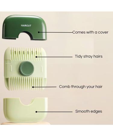 Trimpocket Hair Trimmer/Comb Kids Split Ends Hair Trimmer Hair Trimming and 2 in 1 Bangs Trimmer 2 in 1 Hair Trimmer Razor Comb Dual-Side Design with Cover Blades Replaceable (Gray) Grey - Buy Online on GoSupps.com