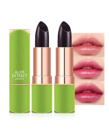 Jelly Color Changing Lipstick Queen | Mood Moisturizer & Lip Balm Set | Long Lasting Waterproof Gloss for Women - 2pc 07 - Buy Online on GoSupps.com