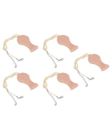 Buy Kau-Hall Chain Necklace - 5 Multi-Purpose Silicone Sensory Necklaces for Autism & ADHD - Easy to Clean Vibrant Colors - Buy Online on GoSupps.com