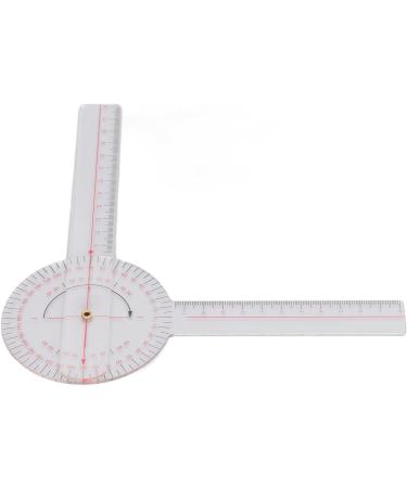 DKaony Physiotherapy Protractor Ruler Convenient Accurate Orthopedic Use Goniometer 0 -360 Easy to Measure for Hospital - Buy Online on GoSupps.com