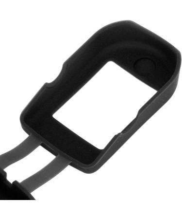 Portable Hushui Oximeter Shell - Soft Silicone Blood Oxygen Case Wear-Resistant Pulse Cover for Home & Travel (Black) - Buy Online on GoSupps.com