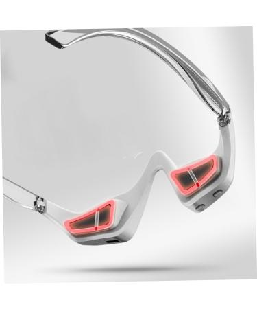 Solustic Eye Massage Device | Stress Reduction & Eye Care Tool | White Plastic Massager - Buy Online on GoSupps.com