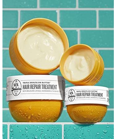 Sol de Janeiro Triple Brazilian Butter Hair Mask Cheirosa '62 2.5 Fl Oz - Damage Repair Treatment - Buy Online on GoSupps.com