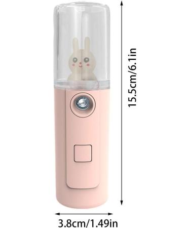 Mist Sprayer - Sprayer Mister Hydrating Portable - Hydrating USB Rechargeable for Eyelash Extensions Face Face L8-little Pink Rabbit - Buy Online on GoSupps.com