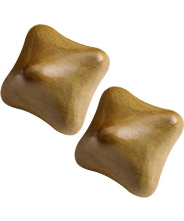 1pc Hand Massage Tools Hexagonal Ball Vietnam Fragrant Wood Foot Reflexology Massage Balls Hand Stress Relief