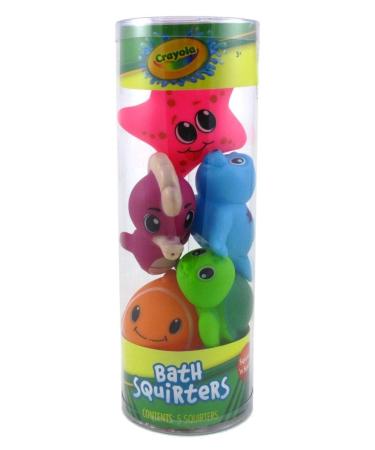 Crayola Bath Squirters Assorted 5 Count Pack - Fun Bath Toys for Kids - Pack of 6 - Buy Online on GoSupps.com