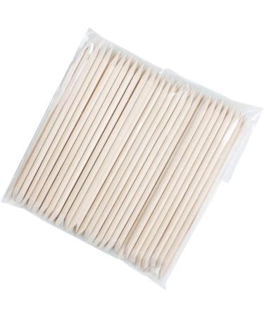 Milisten Skin Picker Nail 100pcs Nail Art Orange Wood Sticks Cuticle Pusher Remover Dead Skin Pusher Rhinestone Picker Manicure Pedicure Tool Cleaning Wand Metals - Buy Online on GoSupps.com