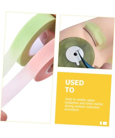 POPETPOP 48 Rolls Lash Tape Makeup Eyelash Tape Lash Tool Make up Kit Adhesive Lashes Tape Nonwovens Eyelash Tape Medical Eyelash Tape Pink Tools Non-woven Fabric For Women Extend - Buy Online on GoSupps.com