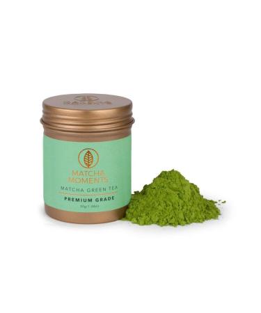 Matcha Green Tea Powder | Premium Grade Japanese Tea | Boosts Immune System | Detox & Energy | Fair & Sustainable, Farm to Cup Superfood from Japan (1.06oz / 30g)