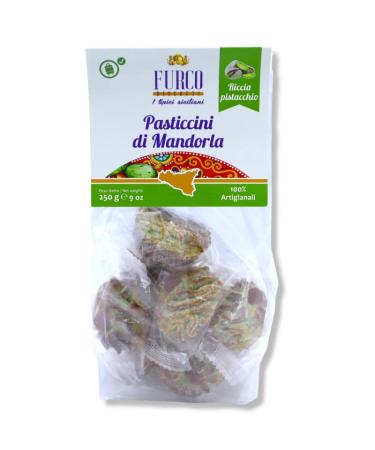 SICILIA BEDDA CAPACI Almond Pastries Pistachio Riccia 250 g