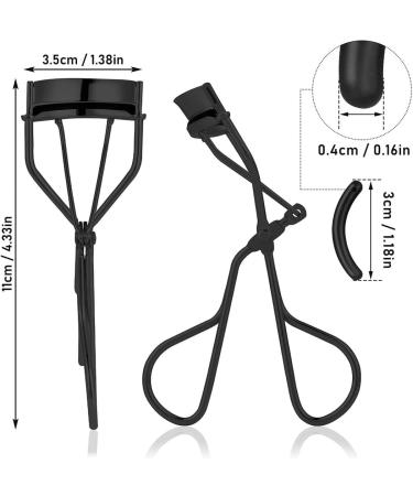 BANSHAN Eyelash Curlers Eyelashes Curler for Women Lash Curler Easy to Curl Eyelashes Naturally and Fits All Eye Shapes (Black) - Buy Online on GoSupps.com