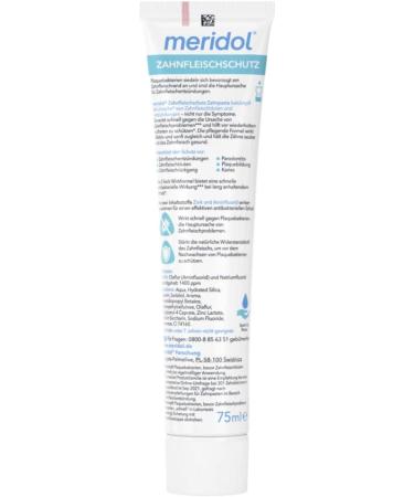Buy meridol Toothpaste 75ml | Fight Gingivitis & Antibacterial Protection - International Shipping Available - Buy Online on GoSupps.com