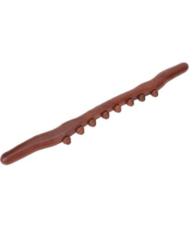Premium Wood Gua Sha Massage Tools | Handcrafted Wooden Scratch Rod & 8 Pearl Body Massager - Buy Online on GoSupps.com