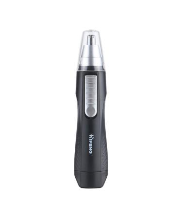 Nose and Ear Hair Trimmer Clipper for Women and Men Water Resistant Working Without Pain Stainles Steel Powerful Motor Including Brush and Protective Cap.