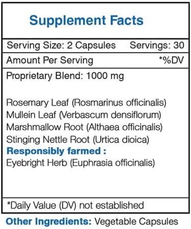Secrets of the Tribe Allergy Secret - Herbal Allergy & Congestion Support Supplement (60 Capsules) - International Shipping Available - Buy Online on GoSupps.com