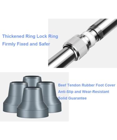 Ergonomic Forearm Crutches Post Injury or Surgery Support Crutches for Adults Grip Comfort Soft Multifunction Crutch Selfless dedication - Buy Online on GoSupps.com