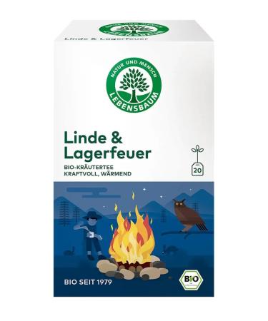 Lebensbaum Lebensbaum Herb Infuser "Linden & Campfire" in Bag (30g) - Organic