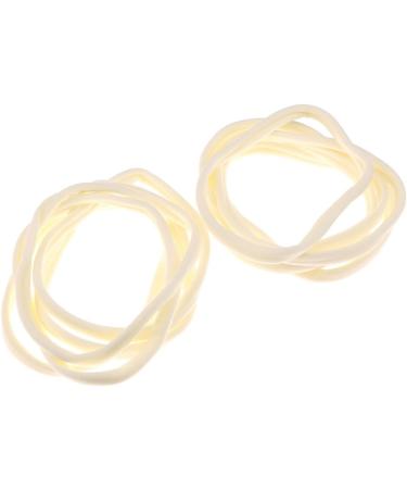 Buy Sharplace Set of 10 Women's Hair Ties - Colorful Elastic Ponytail Holders Hair Accessories in Black & Red - International Shipping Available - Buy Online on GoSupps.com