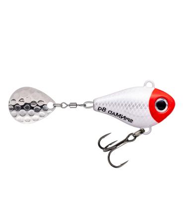 SpinMad Jigmaster Lead Head Spinner 8g - Jig Spinner Color Favorite Lure:Redhead