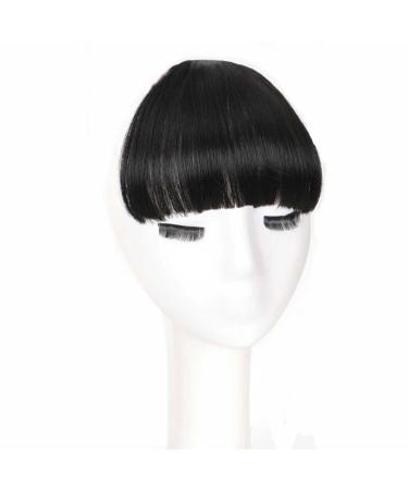 Bangs Clip in Bangs-Fake Bangs Hair Clip Dark Brown Clip on Bangs Real Human Hair Air Curtain Bangs for Women Clips Bangs Hair Extensions Fringe Curved Bangs for Women Curved Bangs for Daily Wear ( T1B/Burgundy