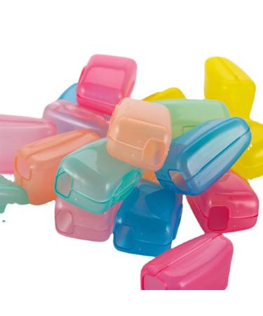 Cearry stone toothbrush scandal 5 pieces portable toothbrushes Wanding Home Hiking Camping Brush Cap Fall by chance durable and practical