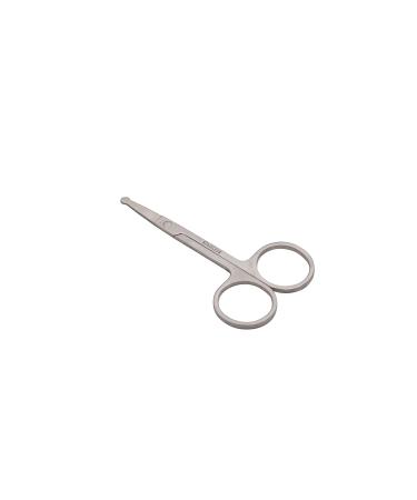 Groovy Trimming Scissors - Facial Hair Small Rounded Safety Tip Grooming Scissors for Men Women - Good for Eyebrow Nose Hair Mustache Beard Eyelashes and Ear Trimming