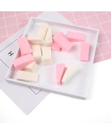 FRCOLOR 30pcs Mini Makeup Sponges - Triangular Powder Puff & Cosmetic Applicator - Small Makeup Wedges for Flawless Application - Buy Online on GoSupps.com
