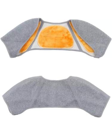 Microwavable Shoulder Warmer Neck Heat Pad & Massager | Double Shoulder Support Brace for Pain Relief - Shop Now - Buy Online on GoSupps.com