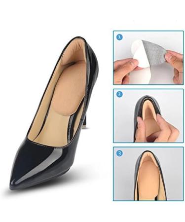 CB Silicone Heel Pads & Grips - 4 Pairs for Blister Prevention & Pain Relief | Slim Inserts for Oversized Shoes | Unisex Lace Liners - Buy Online on GoSupps.com