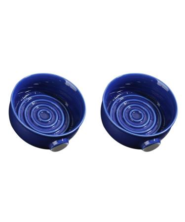 FRCOLOR 2 STK containers for shaving soap travel razor shell travel shaving cream razor soap for men shaving foam shaving cup of shaving bowl ceramic shaving foam shell