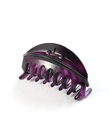 Rosette Hair Premium Chic Styling Hair Claw Clip  Strong Holding Power Hair Clips Clamps Indoor Outdoor Hair Grip Hairpins Hairgrip for Women and Girls Hair Barrettes For Thick Hair (Purple)
