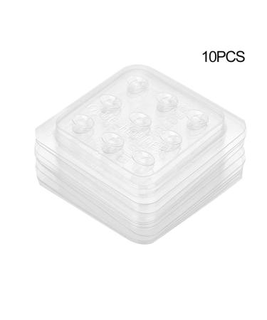 10pcs Eyelash Glue Gasket Holder - Multi-functional Adhesive Extension Pads for False Eyelashes | Beauty & Personal Care Tools - Buy Online on GoSupps.com