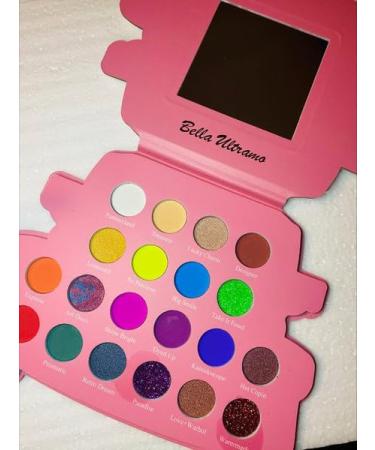 Karol Pop Eyeshadow Palette Pink Colors Cute Makeup Set (Bichota) 0.25 Ounce (Pack of 4)