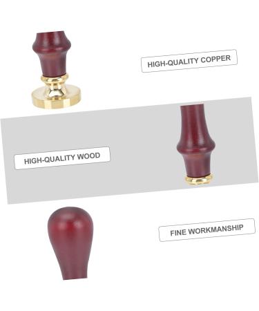 HAPINARY 1pc Dispensing Plate Tool Cosmetic Pressing Stamper Wax Seal Stamp Head Copper Copper Head 1 count (Pack of 1) Brown - Buy Online on GoSupps.com