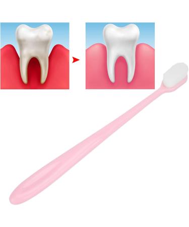 Buy Ververt Touch Toothbrush - Ultra Soft Bristles for Adults & Kids | Brightening Pink Toothbrush (1 Pack) - Buy Online on GoSupps.com