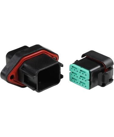 Bellflower Yige Store 1/5 Sets 18 Pin DTV06-18SB | Male Female Black Wiring for Carter CAT330/336C Excavator - Motor Injector Connection - Buy Online on GoSupps.com