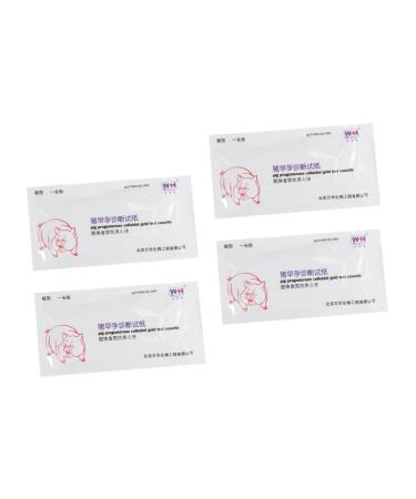 minkissy 4 Pcs Pregnant Tester Animal Clothes for Ferrets Sow Pregnancy Test Strips Sow Pregnancy Tester Pig Pregnancy Test Strip Farm Supply Plastic White High Precision Accessories Whitex2pcs 1 count (Pack of 1)