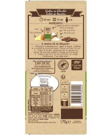  G n rique Nestle - Nestl Dessert Dark Chocolate Hazelnut Shards 170 g - Pack of 4 - Sold as a Lot - Buy Online on GoSupps.com