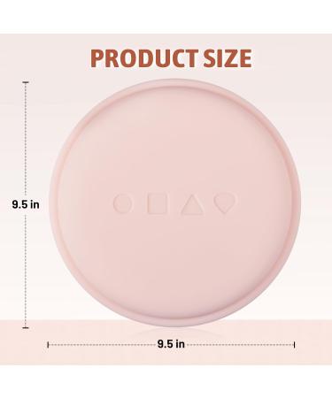 Silicone Powder Puff Case - Travel-Friendly Makeup Holder BPA Free Easy to Clean (Round Pink - Buy Online on GoSupps.com