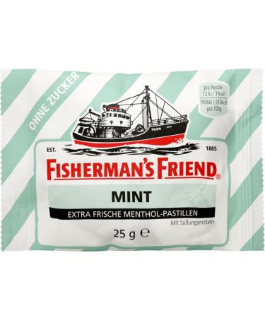 Fishermans Friend 25g bag - Many varieties including those that are not available in Germany. FISGUS - krass-shoppen-de (Mint oZ)