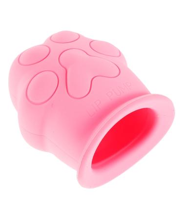 Housoutil Appareil Repulpant pour L vres Femme en Silicone R utilisable Rose Entra neur Buccal Portable pour Exercice des Muscles Outil Beaut pour L vres Plus Dodues au Quotidien