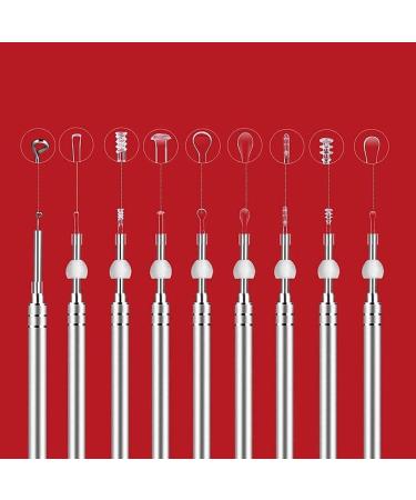 Jteremy 3.9mm HD WiFi Ear Endoscope for Ear Wax Removal - Visual Inspection Camera with LED Lights for Kids, Adults, Pets - Buy Online on GoSupps.com