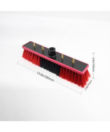 Water Fed Pole Kit Adjustable Window Cleaning Pole 180 Rotatable Brush Head Telescopic Cleaning Brush Outdoor Window Glass Washer Washing Equipment-30FT(9M) - Buy Online on GoSupps.com