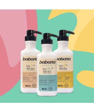 Babaria Body Milk Hydrating Vitamin E 500ml - Nourishing Moisturizer for Soft Smooth Skin | International Shipping Available - Buy Online on GoSupps.com