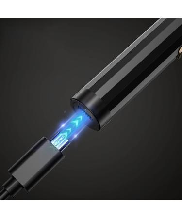 Facial Hair Remover Nose Hair Trimmer Professional Male and Female Painless Nose and Ear Hair Trimmer Electric Stainless Steel Silent Motor Easy to Clean Trimmer - Buy Online on GoSupps.com