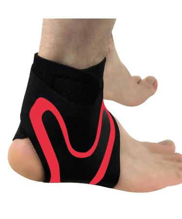 Generic Restore - Plantar fasciitis Foot wraps new life Restore wraps new life foot wrap plantar fasciitis bandage ankle bandage football flexible ankle bandage (red (1 pair) L) L red (1 pair)