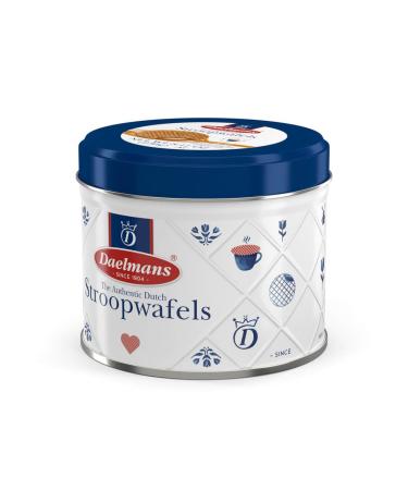 Daelmans Stroopwafels - Caramel Wafers in Daelmans tin - 330 gram per Tin - Authentic Dutch Caramel Waffle - Stroopwaffels 1